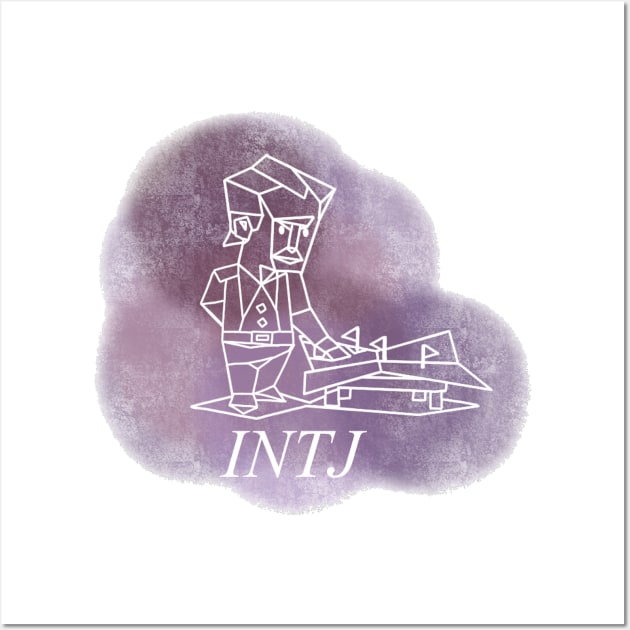 INTJ - The Architect Wall Art by KiraCollins